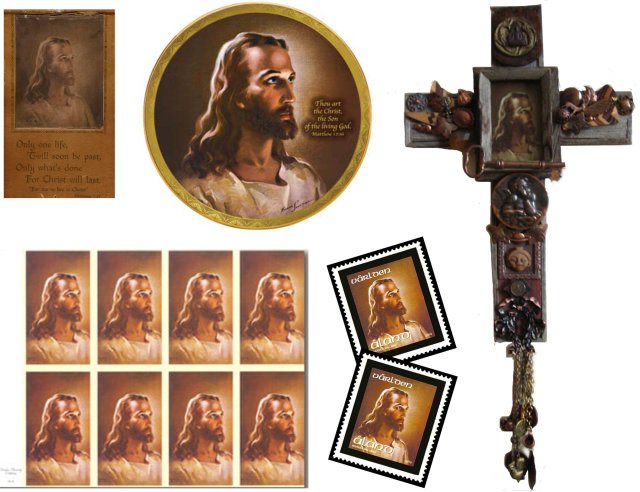 Sallman_reproductions Head of Christ collection
