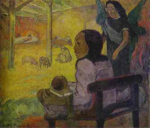 Nativity by Paul Gauguin