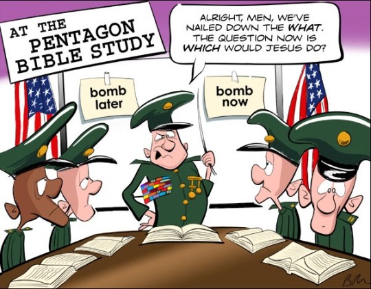 Who Would Jesus Bomb?