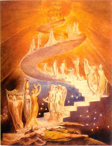 Jacob's Ladder by William Blake