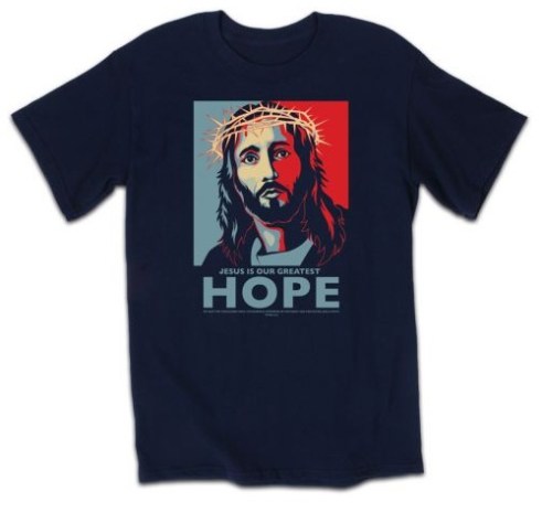 Jesus/Obama Hope poster