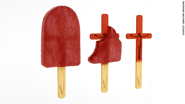 Jesus popsicles Christian Popsicles by Sebastian Errazuriz