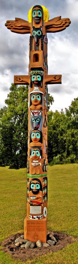 Easter Totem Pole by David K. Fison