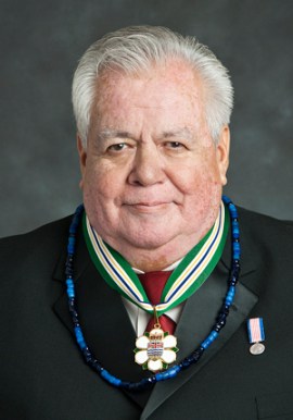 In recognition of his extraordinary artistic contributions to the province, in 2010, Tony Hunt was invested into the Order of British Columbia, the province's highest honor.