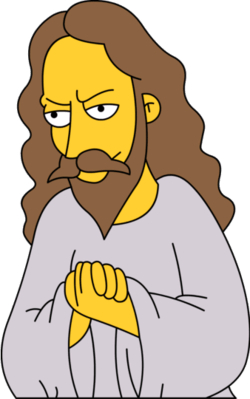 Simpsons Jesus