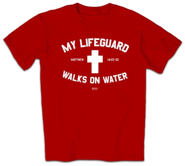 Jesus is my lifeguard