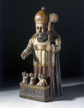 Statue of St. Nicholas, France, 17th century.