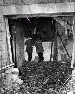 Birmingham bomb damage