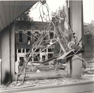 Birmingham bomb damage