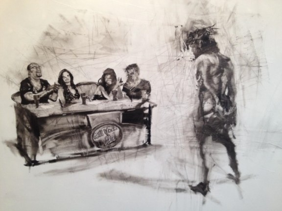 Antony Micallef Jesus before Pilate