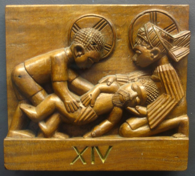 Station 14: Jesus is laid in the tomb