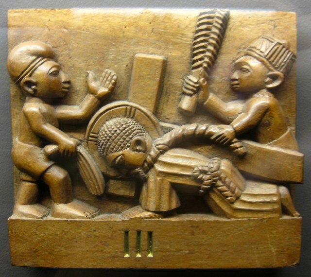 Station 3: Jesus falls the first time