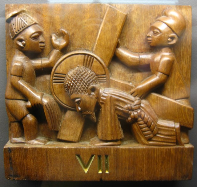 Station 7: Jesus falls the second time