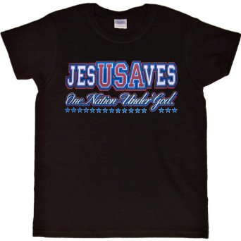 Jesus Saves patriotic