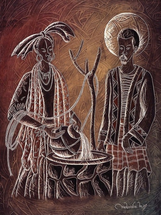 Woman at the Well (African)