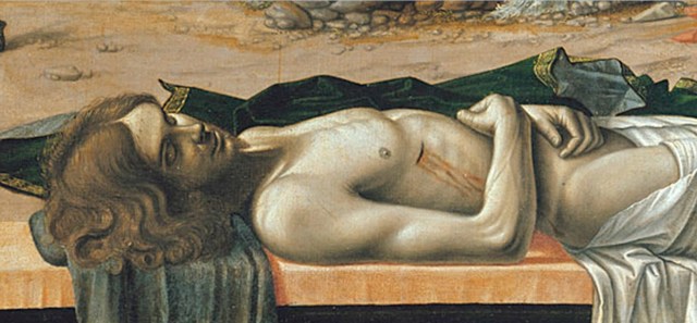 Carpaccio's dead Christ