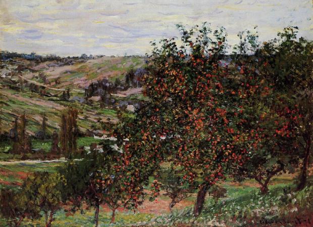 Apple tree by Monet