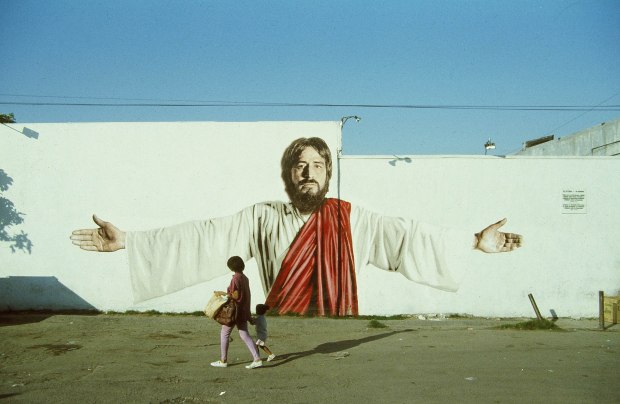 Jesus mural