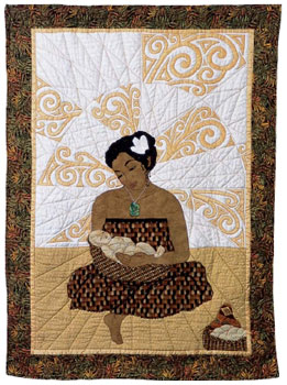 Maori Madonna and Child