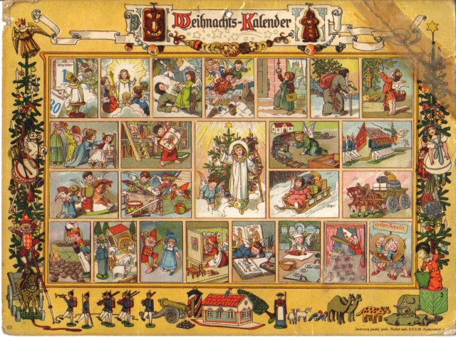 Christkind Advent calendar