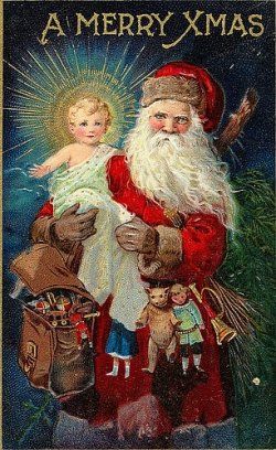 Jesus and Santa