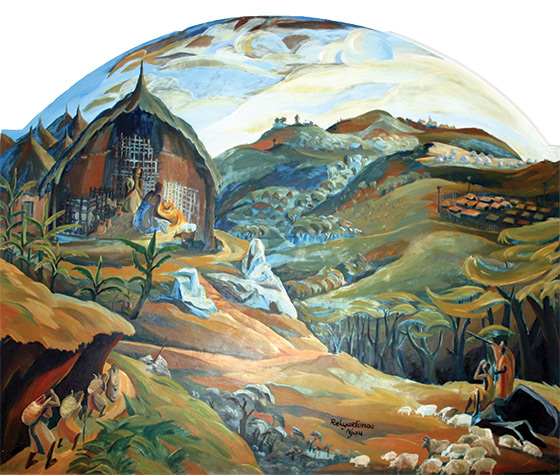 Nativity by Elimo Njau