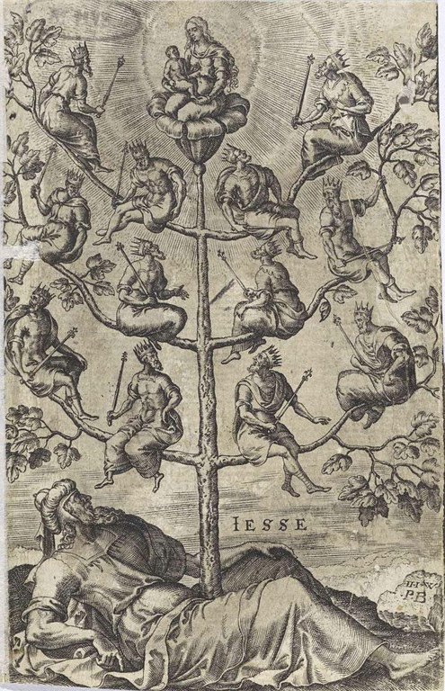 Tree of Jesse engraving