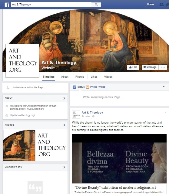Art & Theology Facebook page